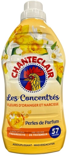 Chante Clair Assouplissant Concentré Fleurs d'Oranger et Narcisse 1,14L 57 Lavages
