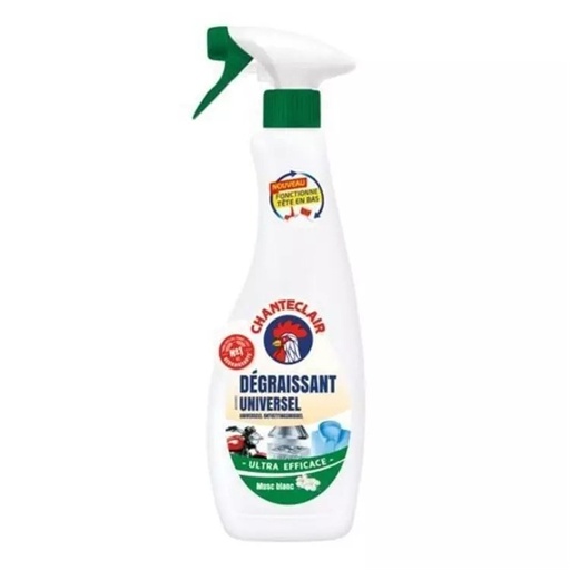 CHANTE CLAIR SPRAY DÉGRAISSANT - MUSC BLANC - 600ML