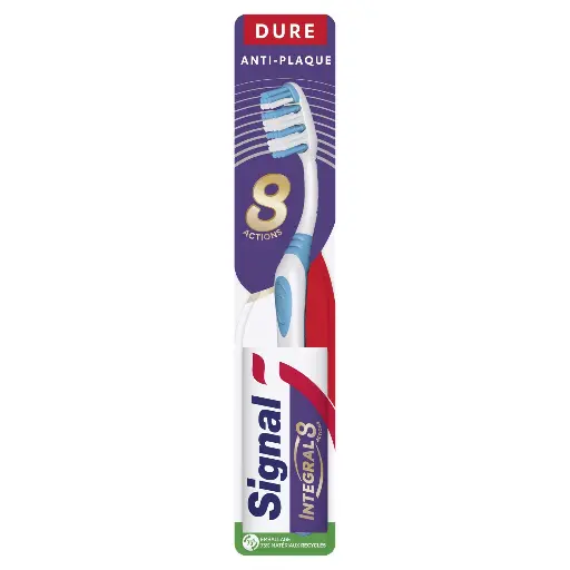 SIGNAL BROSSE À DENT - INTÉGRAL 8 - DURE  - 1 PIÈCE