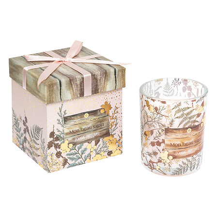 Bougie parfumée - Secret - D8x10cm - 210g