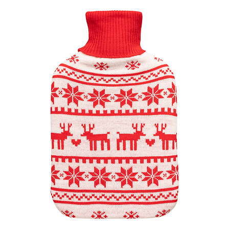 Bouillotte avec motif Renne de 1,7L