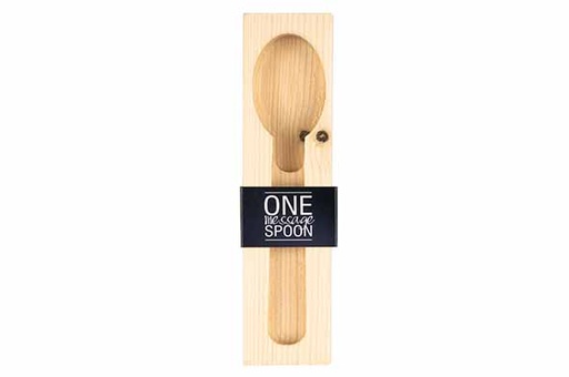 BOÎTE CADEAU EN BOIS POUR UNE CUILLÈRE