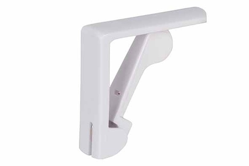 4 PINCES-NAPPE EN PLASTIQUE -  5,5x5,5xH1,7CM
