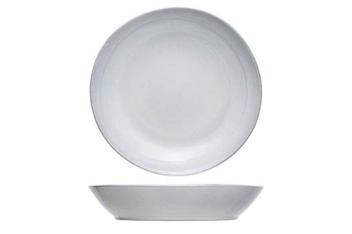 THEODORA GREY ASSIETTE CREUSE D22CM