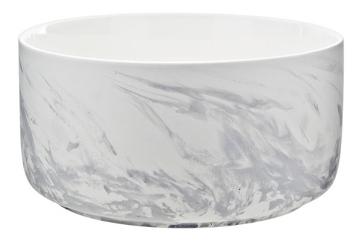 BOL - MARBRE GRIS DE 1.9L - D20XH9.5CM