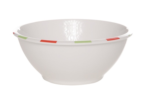 BOL À PÂTES AVEC DRAPEAU ITALIEN - D20XH8CM