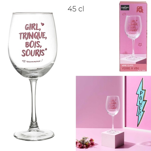 VERRE À VIN 45CL - GRL PWR 