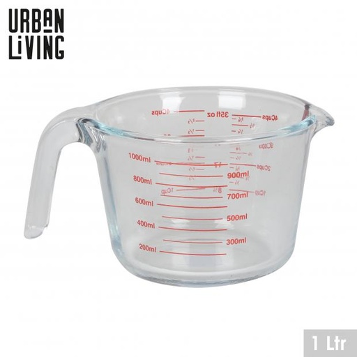 VERRE DOSEUR GRADUÉ - 1 LITRE - 19,5X14,5XH12CM