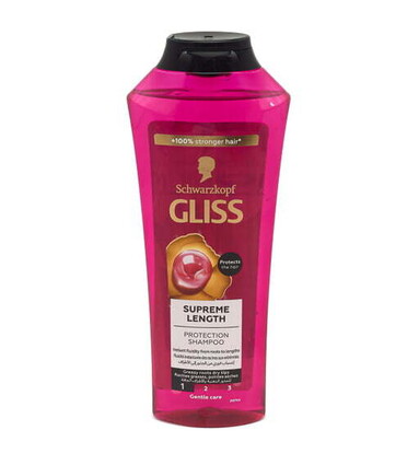GLISS - SHAMPOOING - 400ML - SUPREME LENGTH