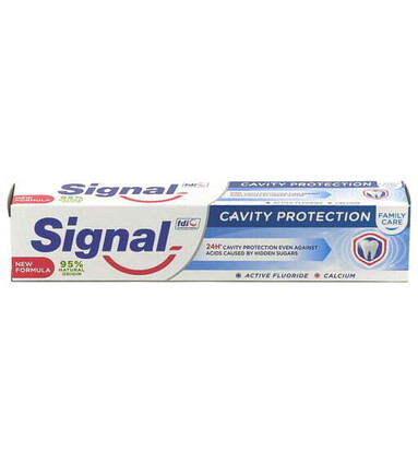 SIGNAL - DENTIFRICE - 75ML - FAMILY CARE CAVITY PROTECTION