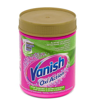 Vanish Oxi Action Poudre Détachante Anti-Odeurs Extra Hygiène 470g