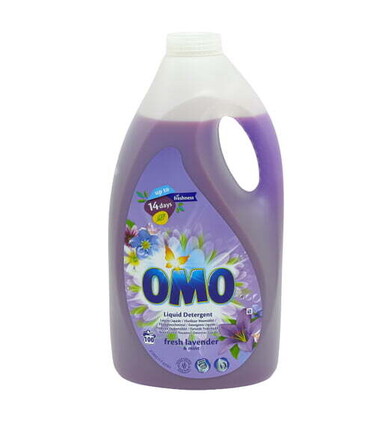 OMO - LESSIVE LIQUIDE - 5L - 100 DOSES - LAVENDE