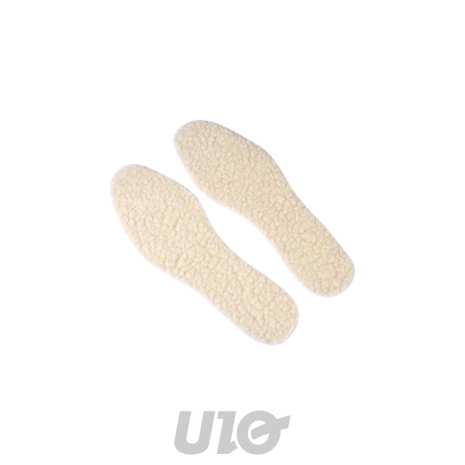 SEMELLES EN LAINE ENFANTS DÉCOUPABLES TAILLE 23 AU 34 BLANC