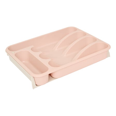 RANGE COUVERT EXTENSIBLE POLY À 6 COMPARTIMENTS