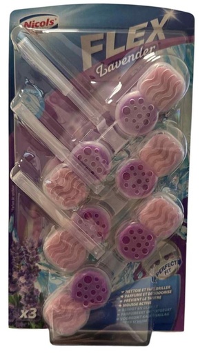 NICOLS BLOC WC MULTIBLOC 3PCS LAVANDE 