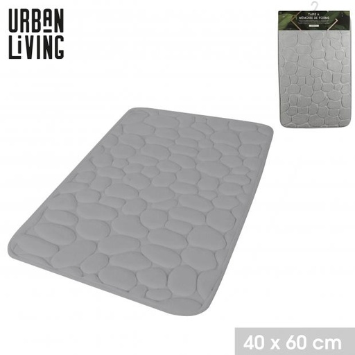 NOMAD GRAY TAPIS DE BAIN MÉMOIRE DE FORME 40X60CM