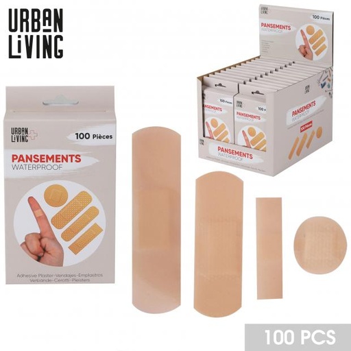 ASSORTIMENTS DE PANSEMENTS - 100 PIÈCES