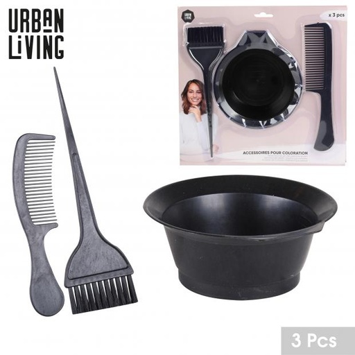 ACCESSOIRE POUR COLORATION DE 3 PIÈCES