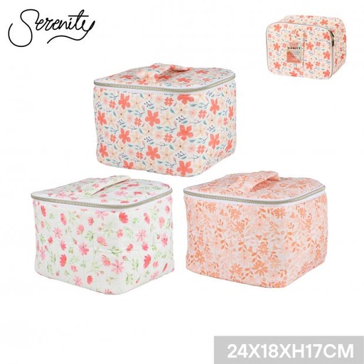 SERENITY VANITY 24X18XH17CM - 3 DESIGNS ASSORTIS