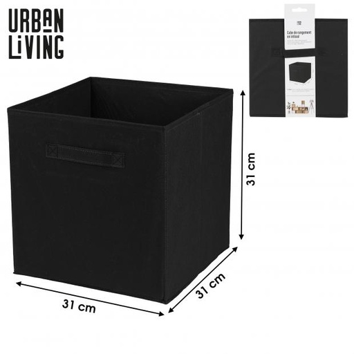 LE KUBE - CUBE INTISSE RAVEN 31X31CM