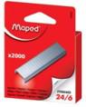 Maped Agrafes Galvanisées 24/6 - Boîte de 2000