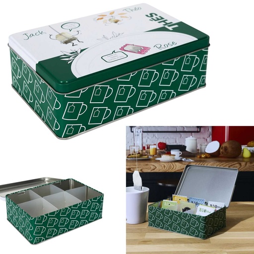 BOITE MÉTAL À THÉS LUDIQUE