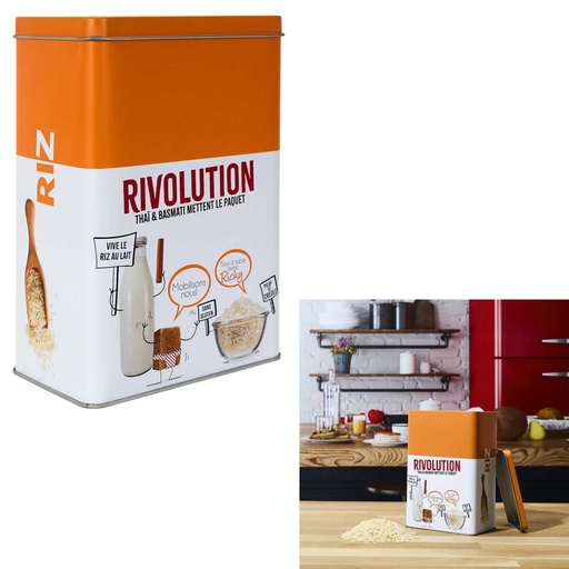 BOITE MÉTAL POUR RIZ LUDIQUE