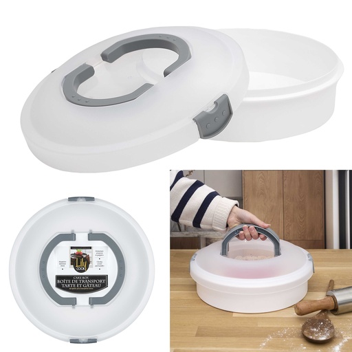 BOITE À GÂTEAU TRANSPORTABLE