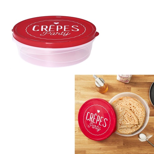 BOITE DE CONSERVATION POUR CRÈPES D28CM