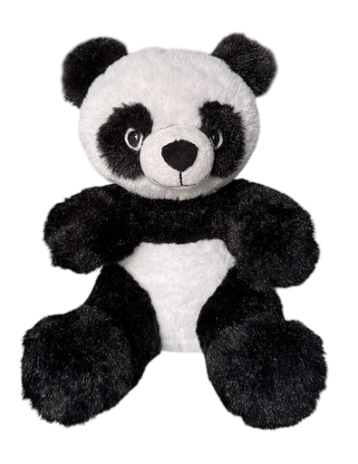 JOUET PELUCHE PANDA ASSIS - 20CM