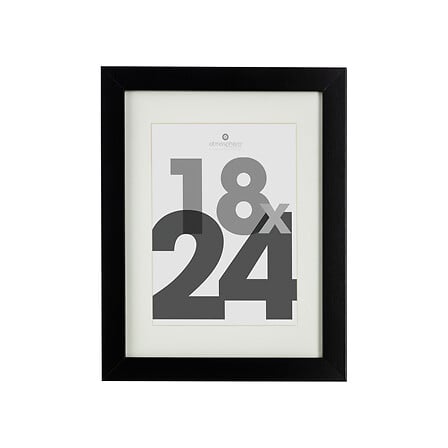 CADRE PHOTO EVA - NOIR - 18X24CM