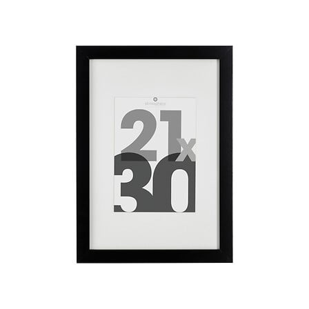 CADRE PHOTO EVA - NOIR - 21X30CM