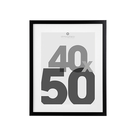 CADRE PHOTO EVA - NOIR - 40X50CM
