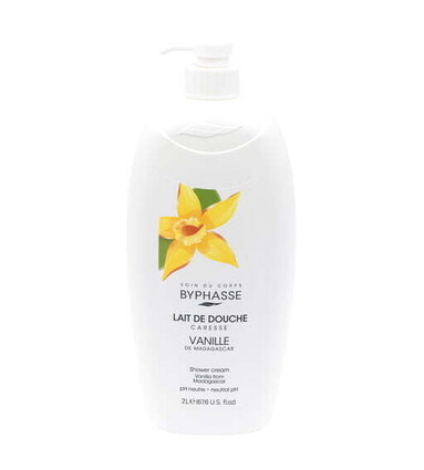 BYPHASSE LAIT DE DOUCHE 2L FLEUR DE VANILLE