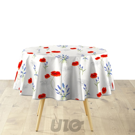 NAPPE RONDE DIAMÈTRE 160CM PVC TEXTILIA SISTERON