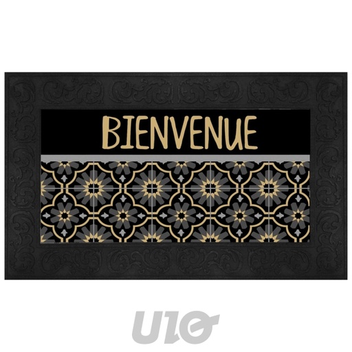 TAPIS RECTANGLE 45x75CM RELIEF IMPRIMÉ TOMINA