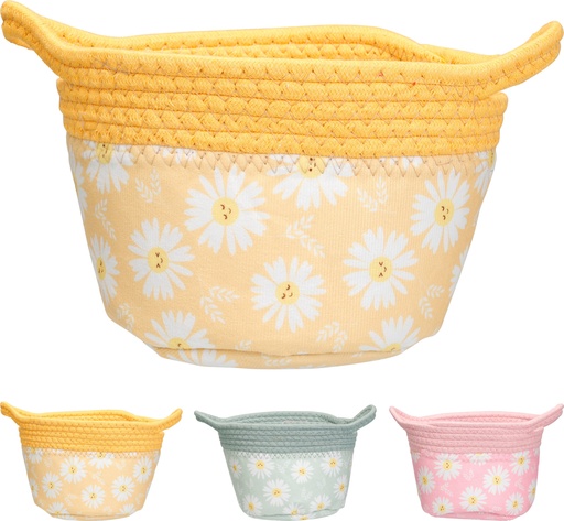  PANIER EN POLYESTER - 3 COULEURS DISPONIBLES - GRAND MODÈLE