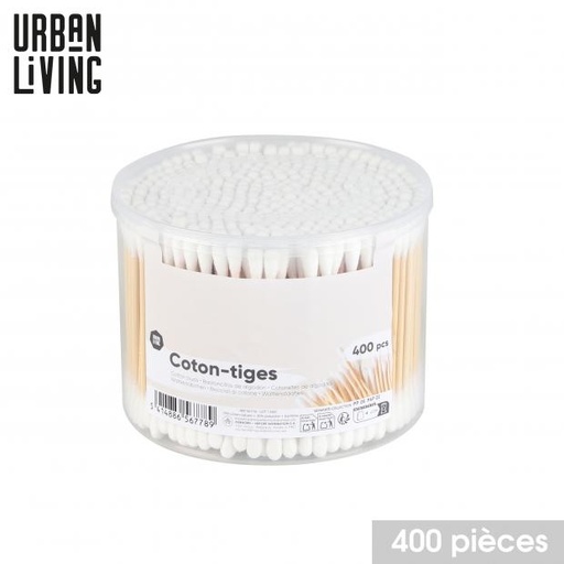 LE COTON - COTON TIGE EN BAMBOU - 400 PIÈCES