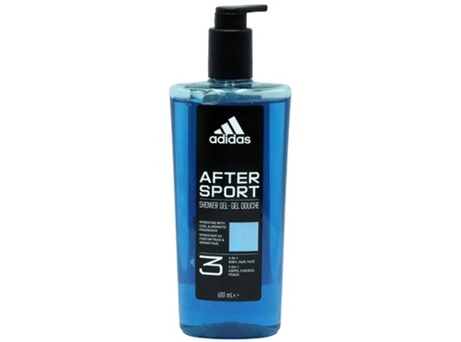 ADIDAS GEL DOUCHE 600ML AFTER SPORT