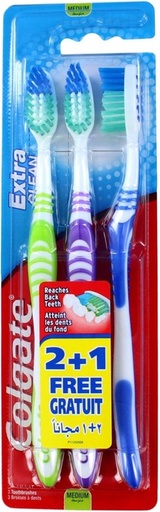 COLGATE BAD 3 PIÈCES EXTRA CLEAN MEDIUM 