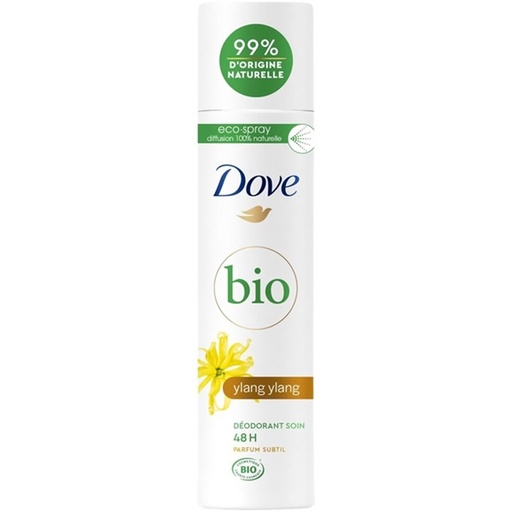 Dove Déodorant Bio Ylang Ylang Spray 75ml 48H