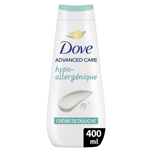 DOVE DOUCHE 400ML HYPOALLERGÉNIQUE