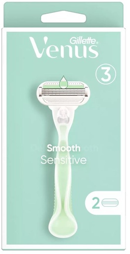 GILLETTE VENUS 3 SMOOTH SENSITIVE 2 LAMES