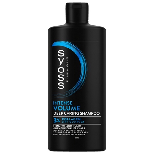 SYOSS SHAMPOING 440ML INTENSE VOLUME 