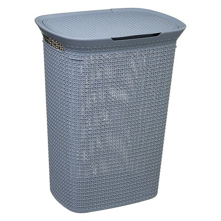 PANIER À LINGE 57L GRIS SCANDINAVE