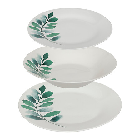 SERVICE À VAISSELLE DE 18 PIÈCES VEGETAL