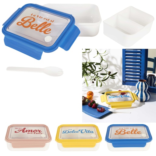 LUNCH BOX COMPARTIMENTÉ DOLCE VITA 1.2L
