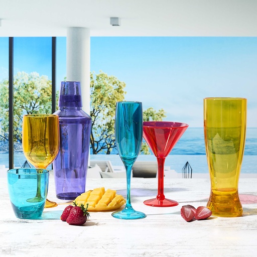 VERRE À VIN EN PLASTIQUE 34CL