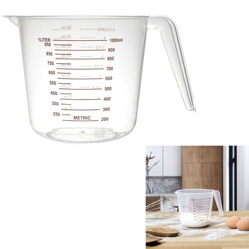 VERRE DOSEUR EN PLASTIQUE