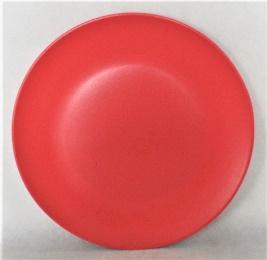 [TS-PT040025F.R] ASSIETTE PLATE ROUGE MAT 25CM